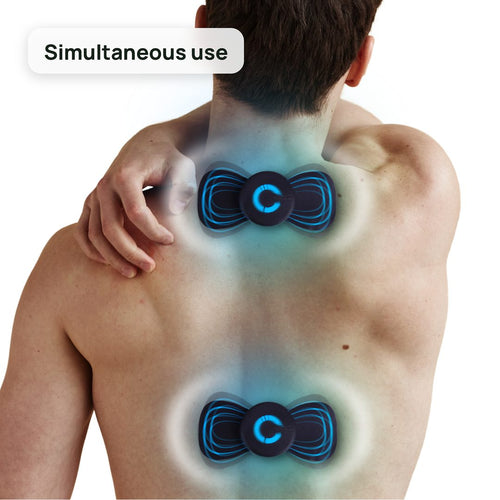 Two Acupeo® Pulse on the back
